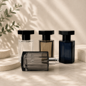 Geometric Glass Spray Bottle