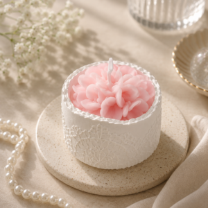 Handmade Floral Scented Candle